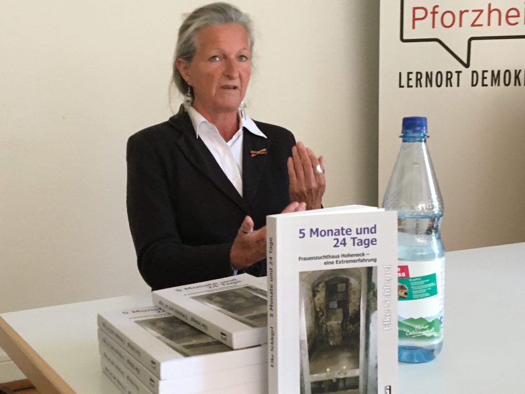 Zeitzeugin Elke Schlegel berichtet über ihre Erlebnisse im DDR-Frauengefängnis  Hoheneck