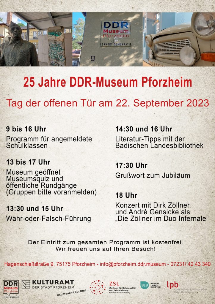 25 Jahre DDR-Museum Pforzheim
